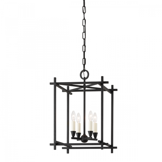 Troy Huck Lantern Black Iron