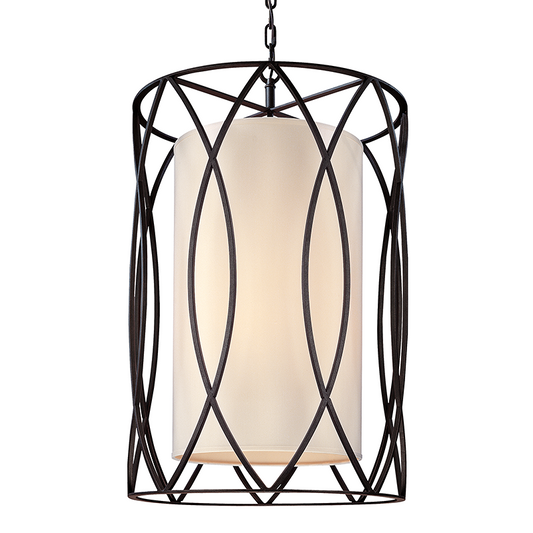 Troy Sausalito Pendant Textured Iron