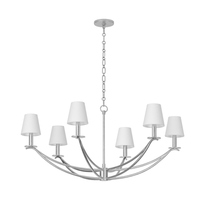 Troy Bo Chandelier Vintage Gold Leaf