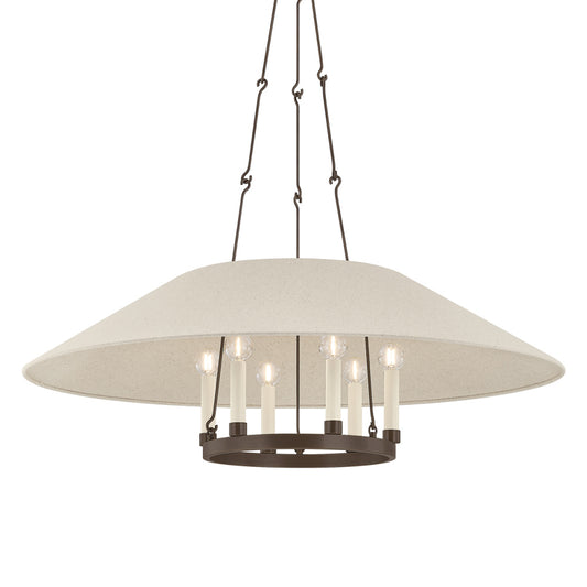 Troy Archive Chandelier Bronze