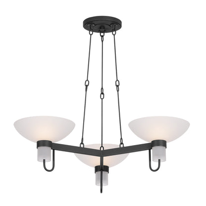 Troy Arturo Chandelier Textured Bronze with Highlight