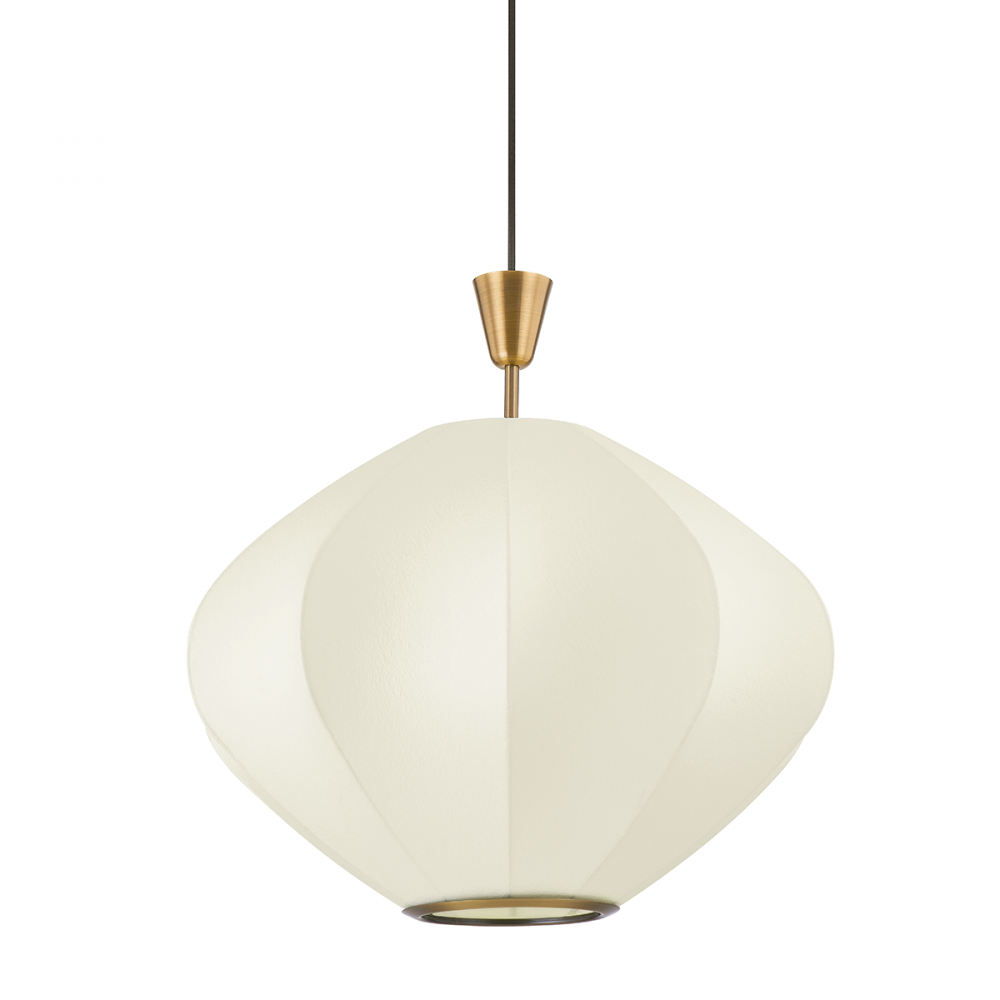 Troy Arden Pendant Patina Brass