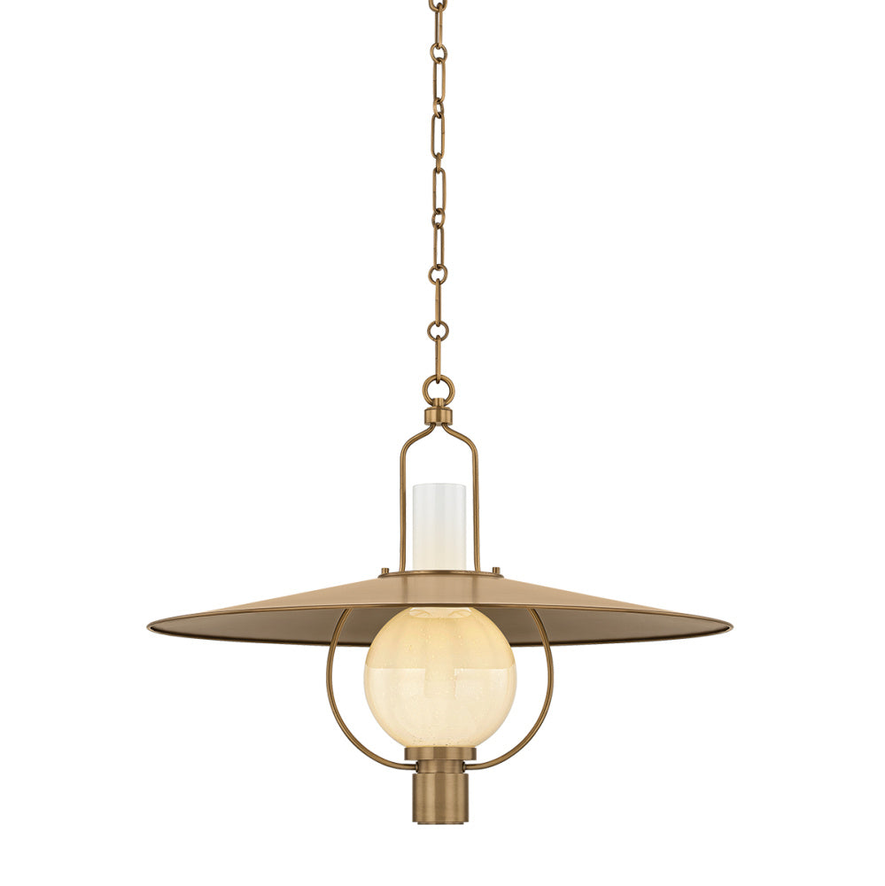 Troy Cahill Pendant Patina Brass