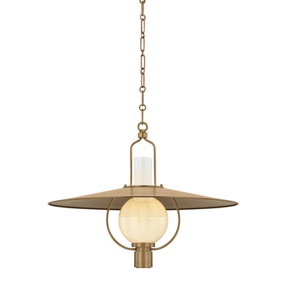 Troy Cahill Pendant Patina Brass