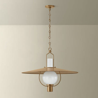Troy Cahill Pendant Patina Brass Detail 2