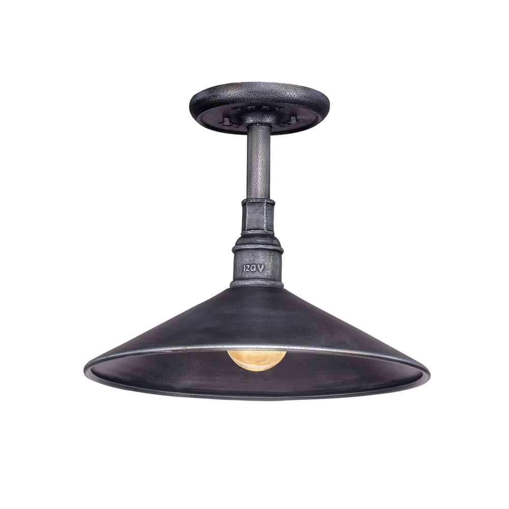Troy Toledo Outdoor Pendant Old Silver