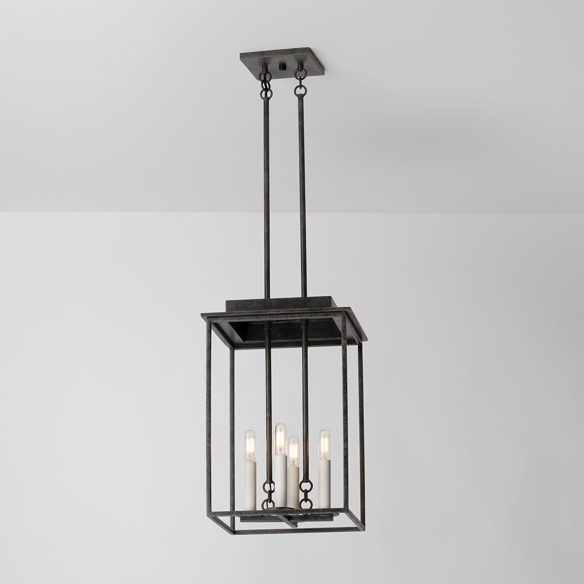 Troy Hart Outdoor Lantern French Iron Detail 2