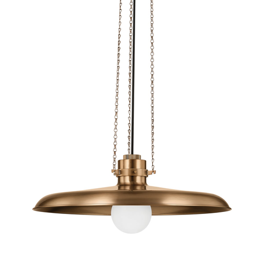 Troy Rainhill Pendant Patina Brass