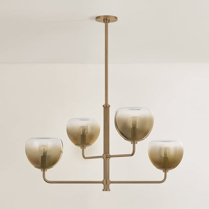 Troy August Chandelier Patina Brass Detail 2
