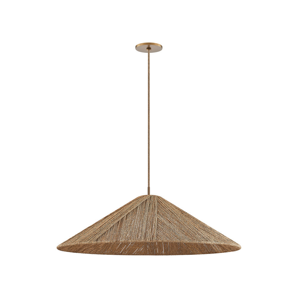 Troy Ahrens Pendant Patina Brass