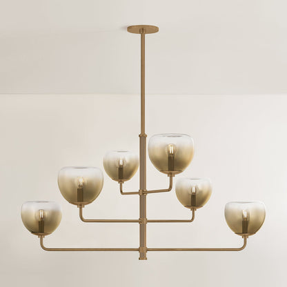 Troy August Chandelier Patina Brass Detail 3