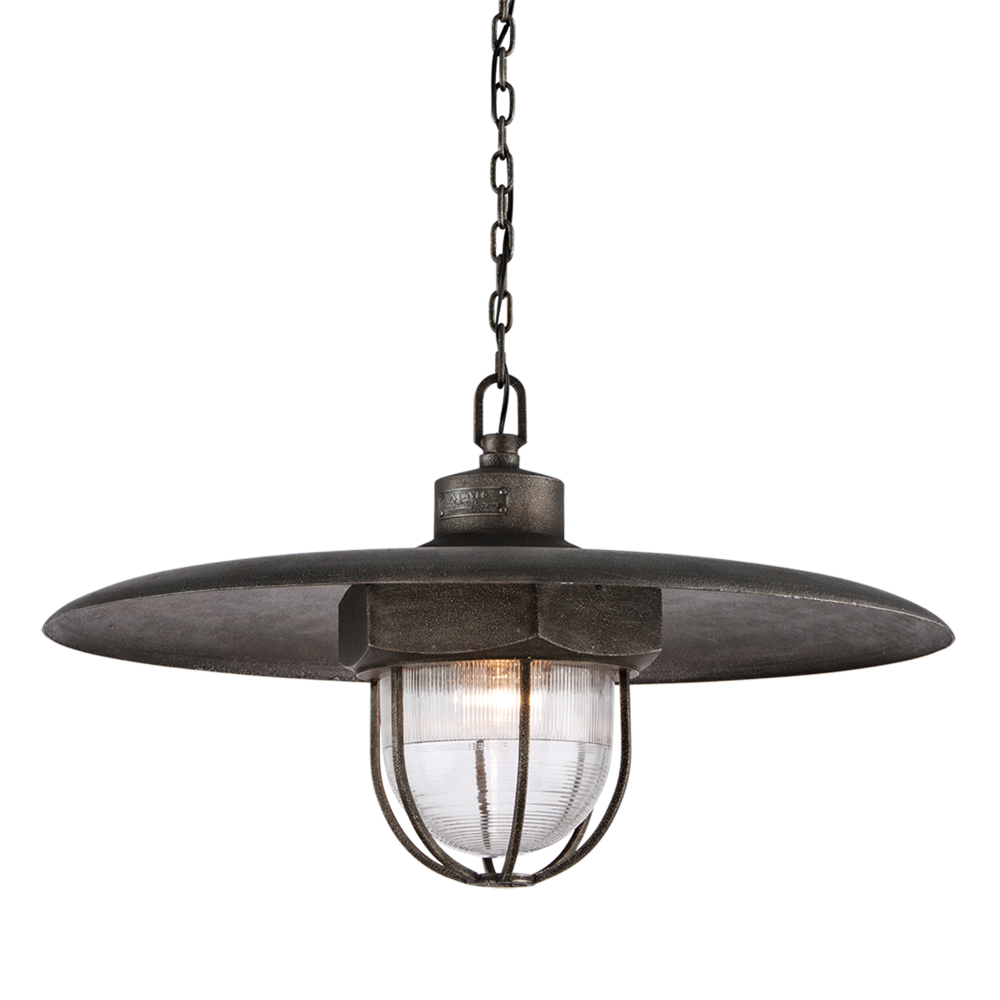 Troy Acme Pendant Aged Pewter