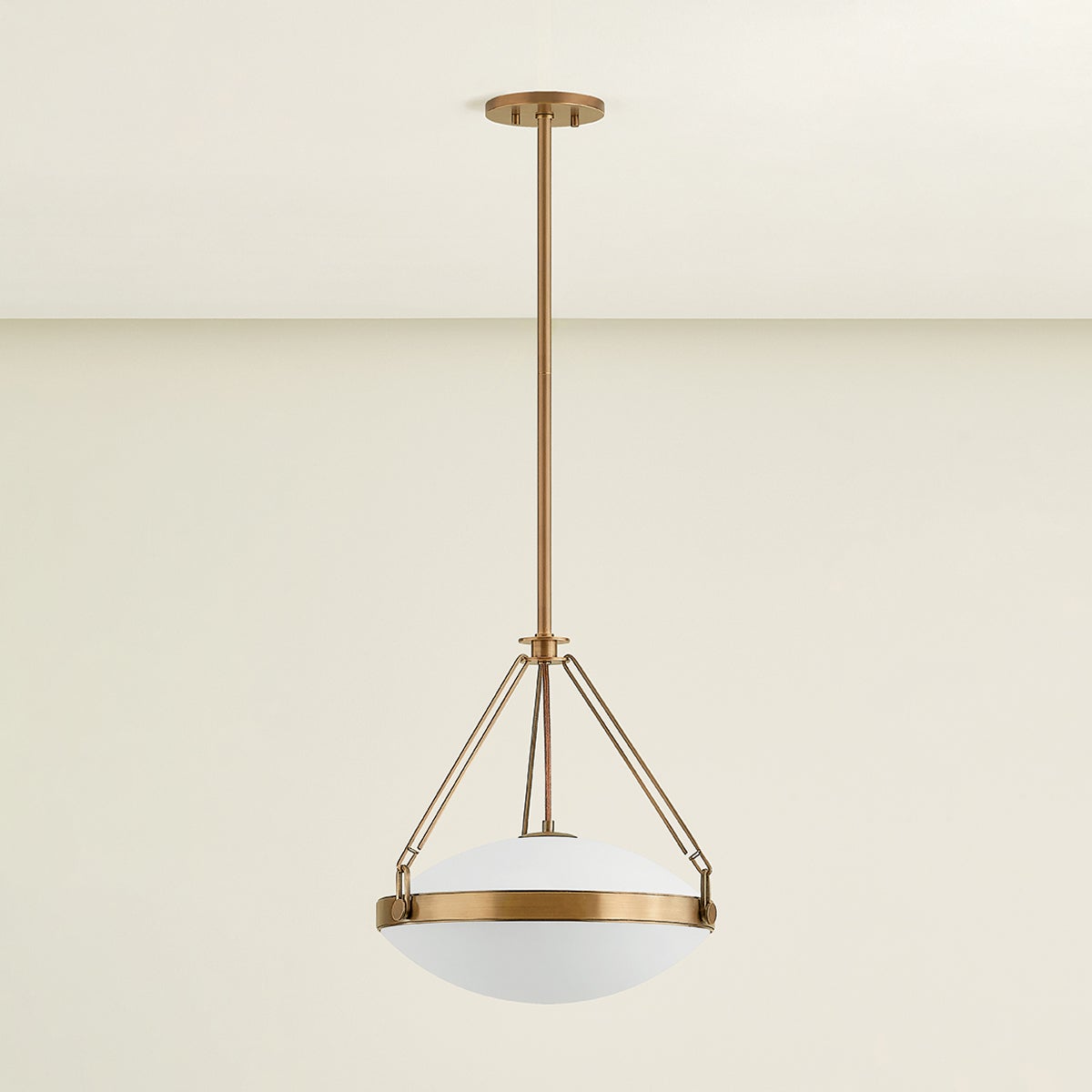Troy Kade Pendant Patina Brass Detail 4