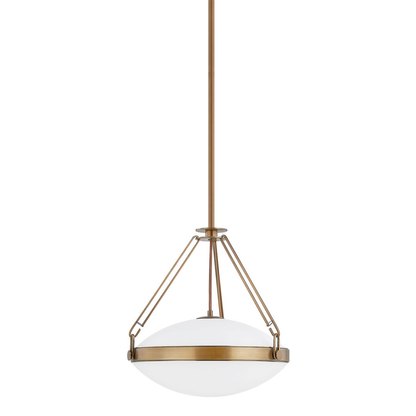 Troy Kade Pendant Patina Brass