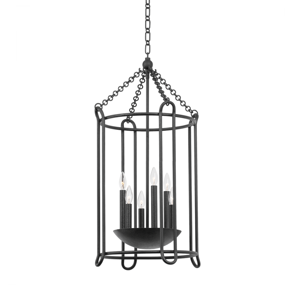 Troy Lassen Lantern Black Iron