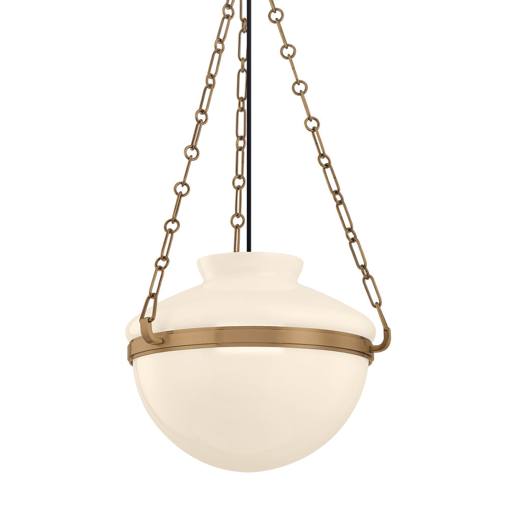 Troy Paradigm Pendant Patina Brass