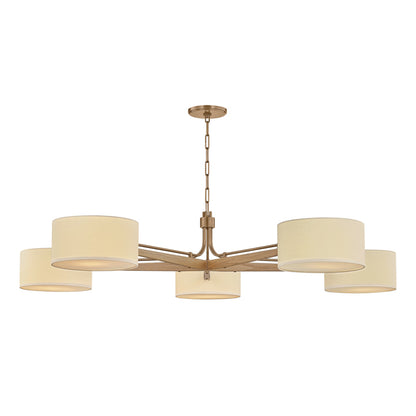 Troy Mailo Chandelier Patina Brass
