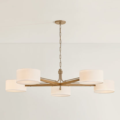 Troy Mailo Chandelier Patina Brass Detail 2