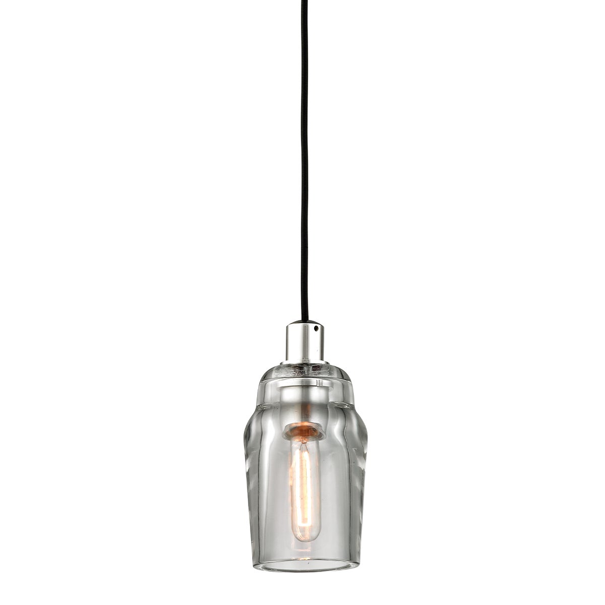Troy Citizen Pendant Graphite / Polished Nickel