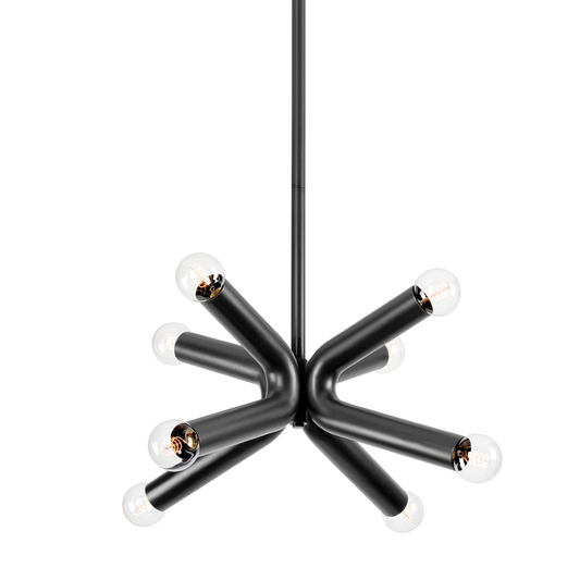 Troy Dash Chandelier Soft Black