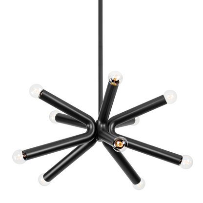 Troy Dash Chandelier Soft Black