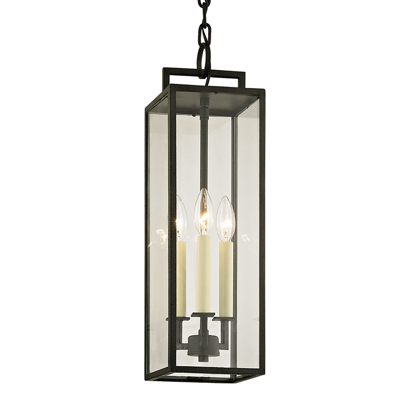 Troy Beckham Outdoor Lantern Forged Iron