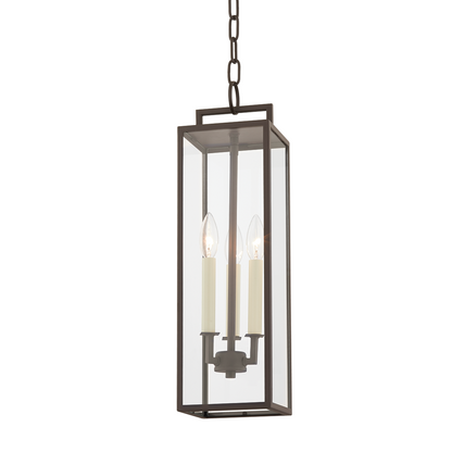 Troy Beckham Outdoor Pendant Textured Bronze
