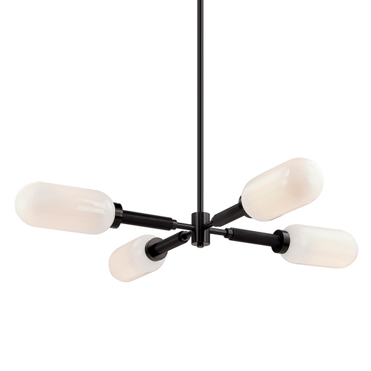Troy Annex Chandelier Antique Nickel