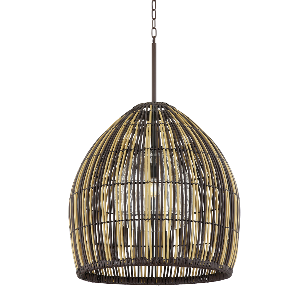 Troy Holden Outdoor Chandelier Bronze