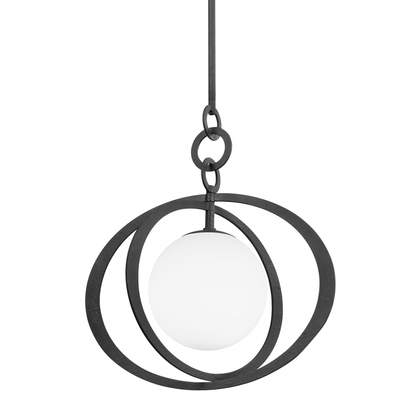 Troy Olancha Pendant Black Iron