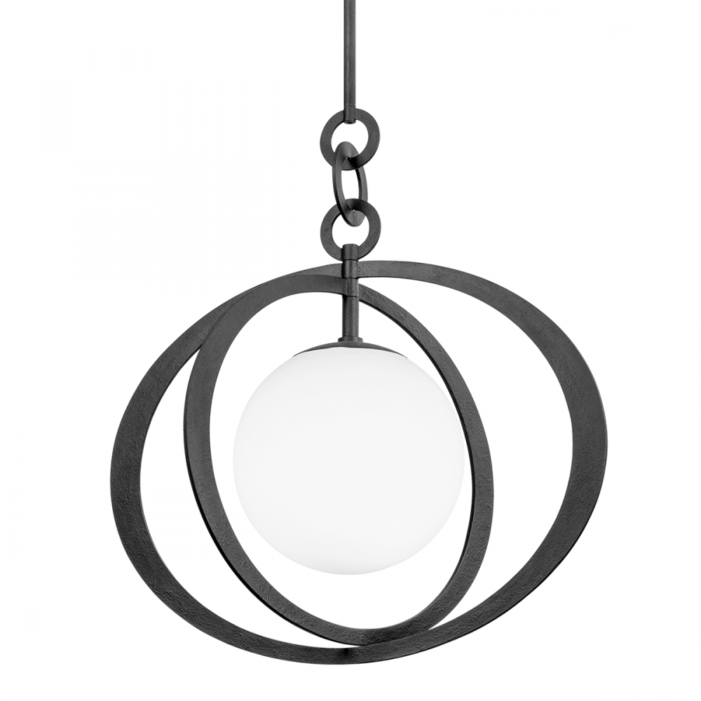 Troy Olancha Pendant Black Iron