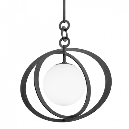 Troy Olancha Pendant Black Iron