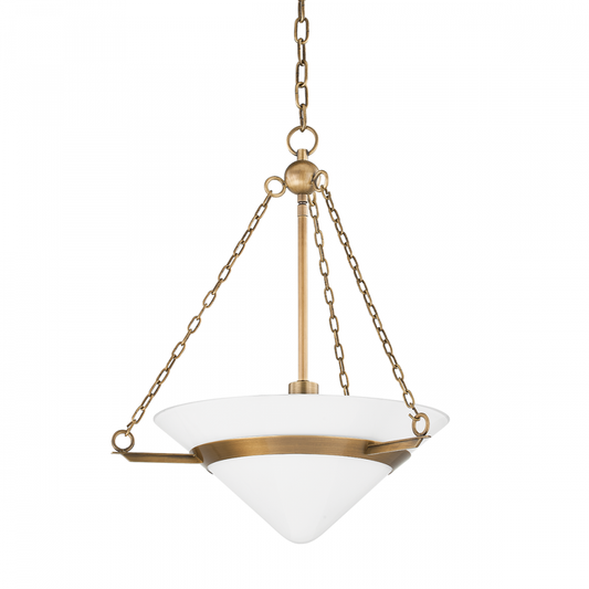 Troy Amador Pendant Patina Brass