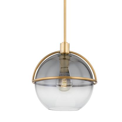 Troy Ivins Pendant Patina Brass