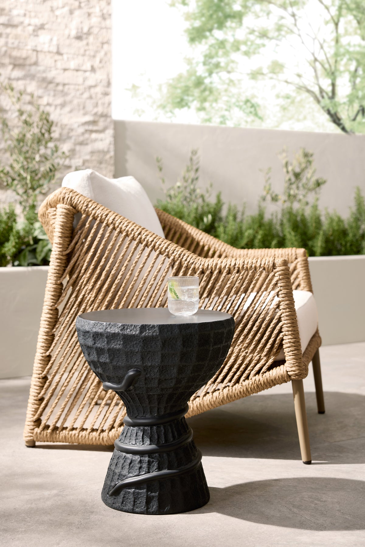Kobra Outdoor Accent Table