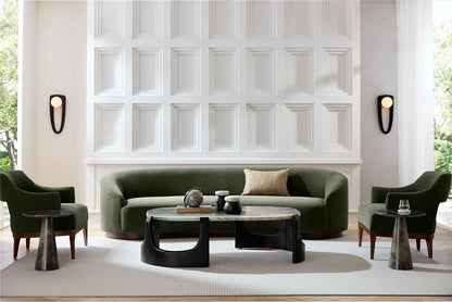 Turner Sofa Pine Performance Chenille Dark Walnut