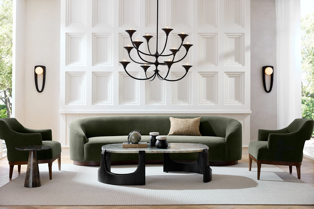 Turner Sofa Pine Performance Chenille Dark Walnut