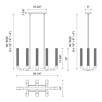 Alora Lighting-LP316008UBCR