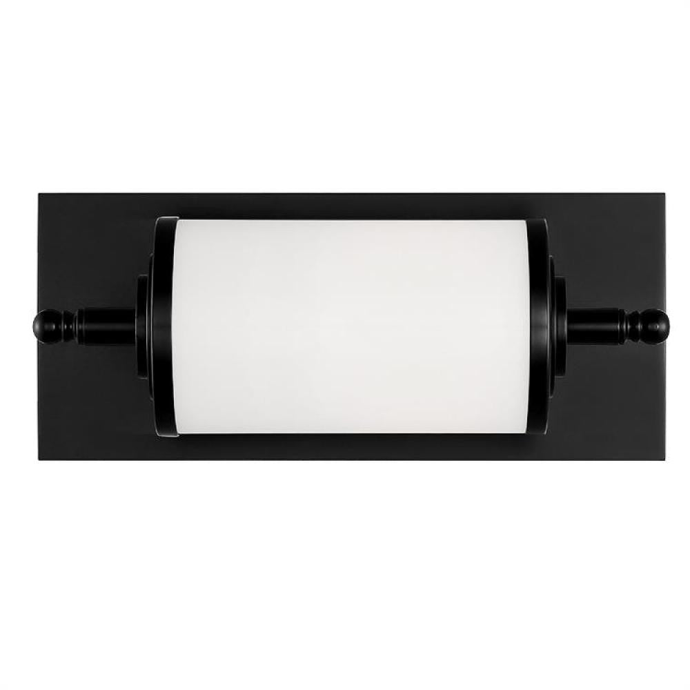Crystorama Foster LED Bathroom Vanity Matte Black
