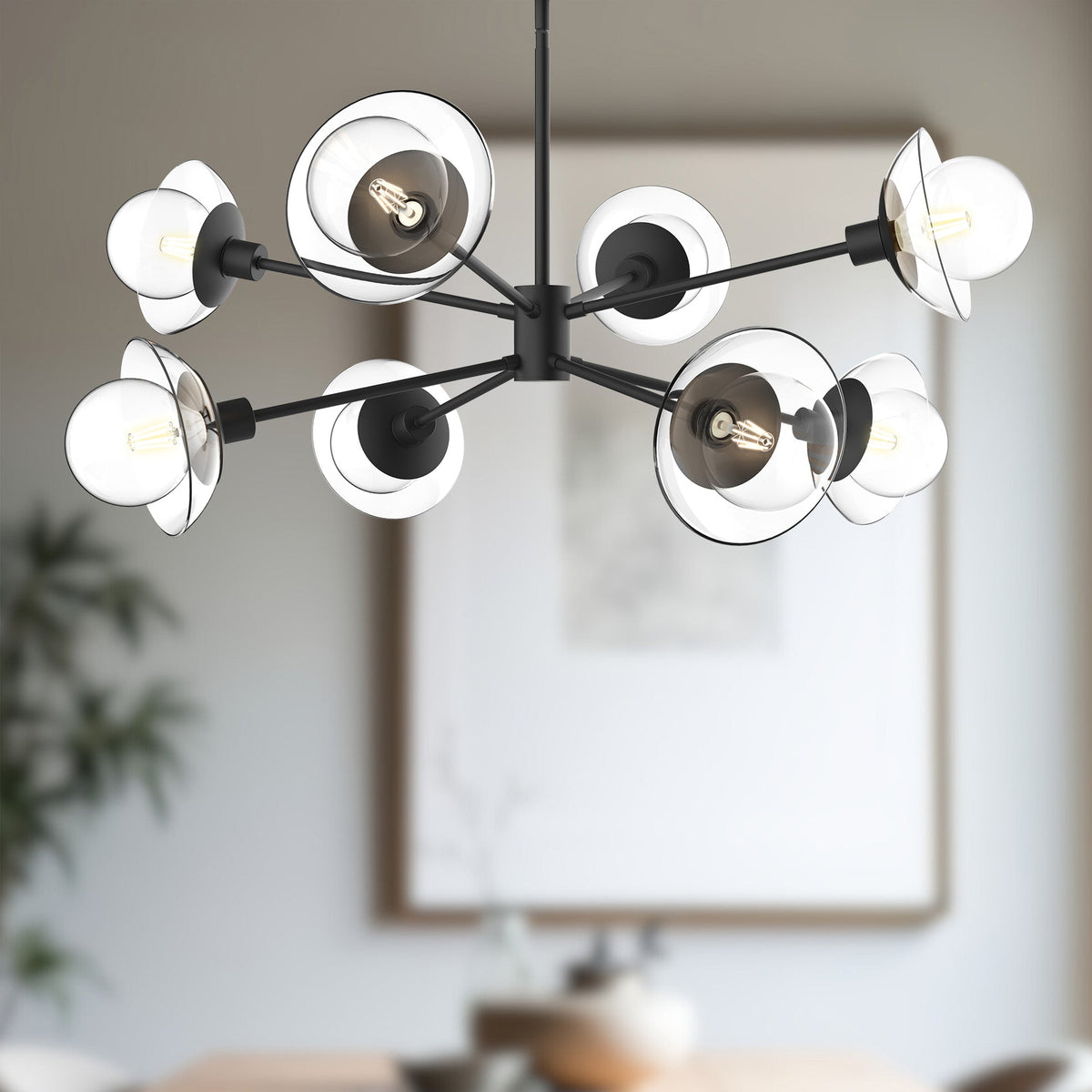 Francesca 40 in 8-Light Chandelier