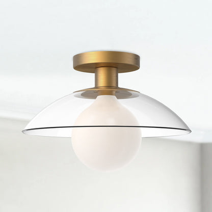 Francesca 12 in 1-Light Semi-Flush Mount