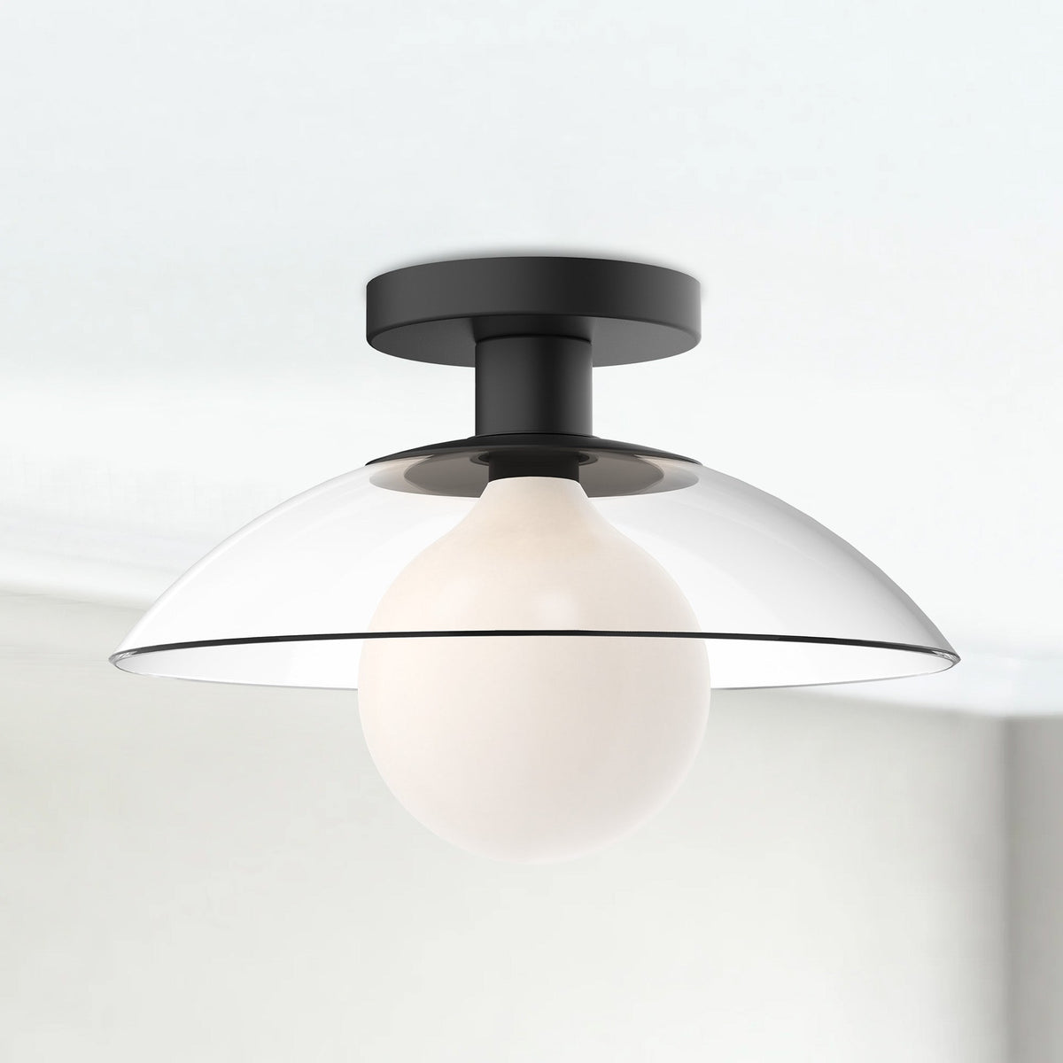Francesca 12 in 1-Light Semi-Flush Mount
