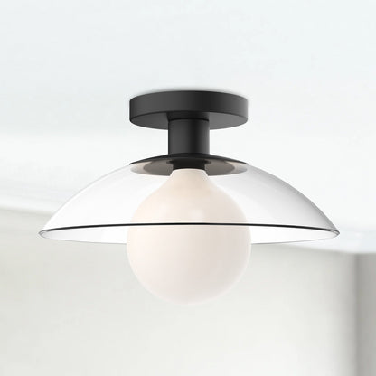 Francesca 12 in 1-Light Semi-Flush Mount