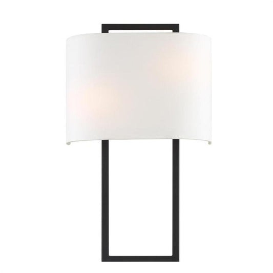 Crystorama Fremont Wall Sconce Black Forged