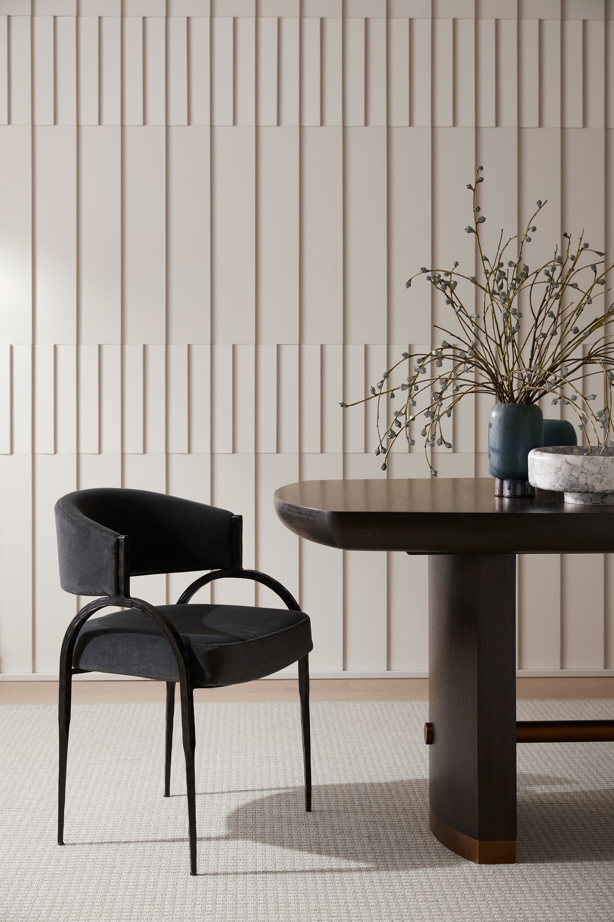 Bahati Velvet Dining Chair