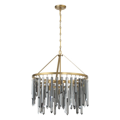 Crystorama Gemma 24" 7-Light Chandelier - detail