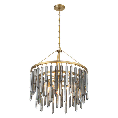Crystorama Gemma 24" 7-Light Chandelier - detail