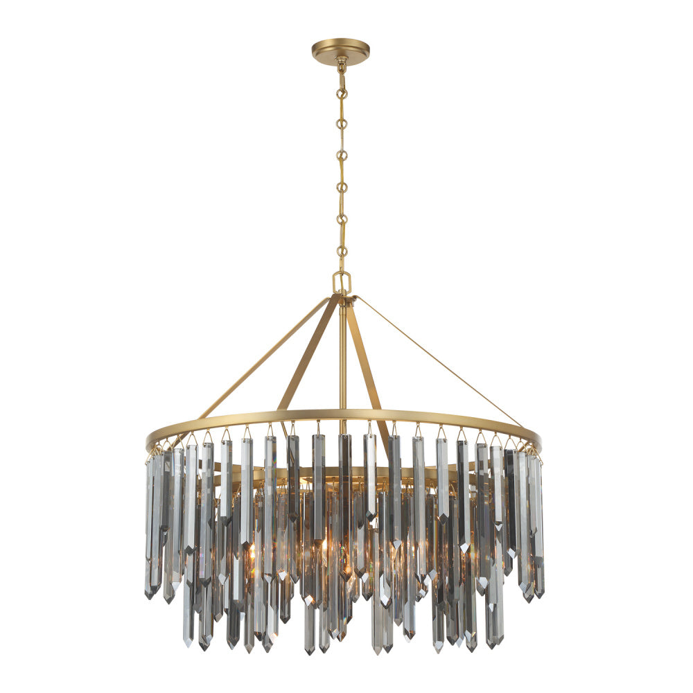 Crystorama Gemma 32" 9-Light Chandelier