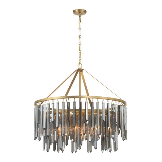 Crystorama Gemma 32" 9-Light Chandelier