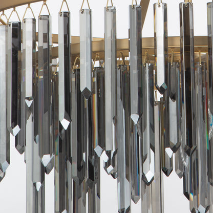 Crystorama Gemma 32" 9-Light Chandelier - detail